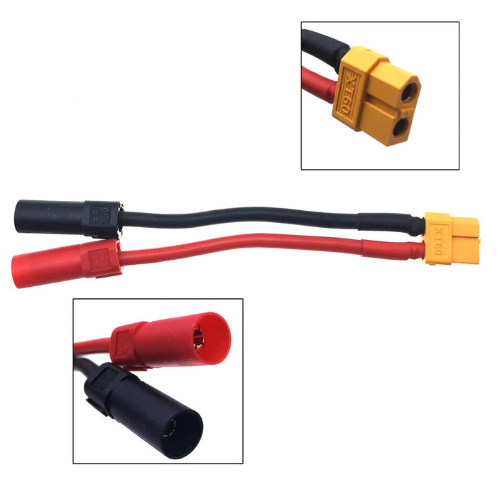 1PC 10cm XT150 (M) vers XT60 (F) Adaptateur de connecteur de batterie Lipo