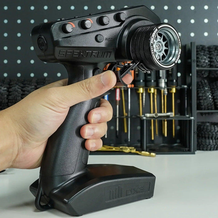 Volant INJORA pour émetteur TQI DX3 NB4 4PV 7PX 10PX (Aluminium)