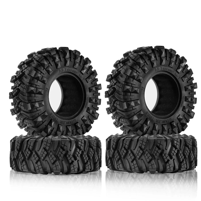 4PCS 1.9" 110x38mm 1/10 Crawler Tires (Rubber)