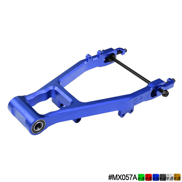 GPM Chain Tension Rear Swing Arm (Larger Inner Bearings) for LOSI Promoto MX SM 1/4 (Alu)