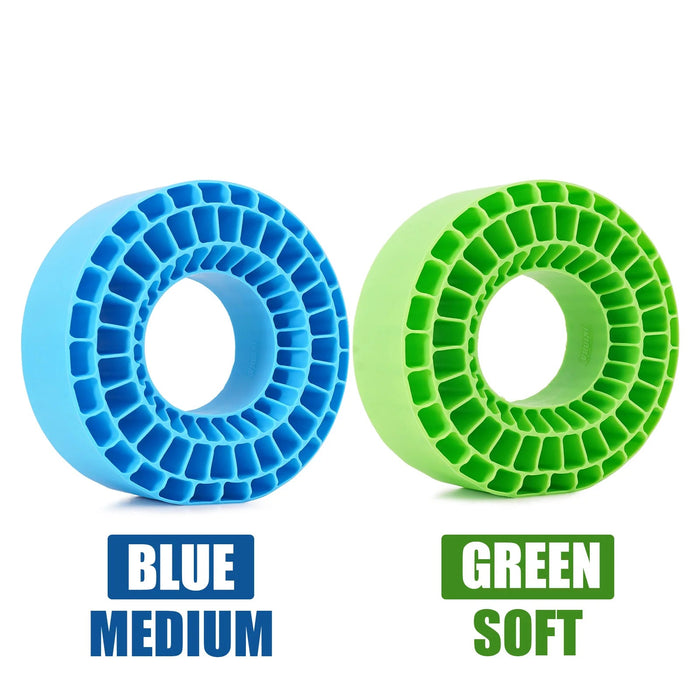 INJORA 4PCS 1.9" 120–124×45–48mm Tires Silicone Rubber Inserts