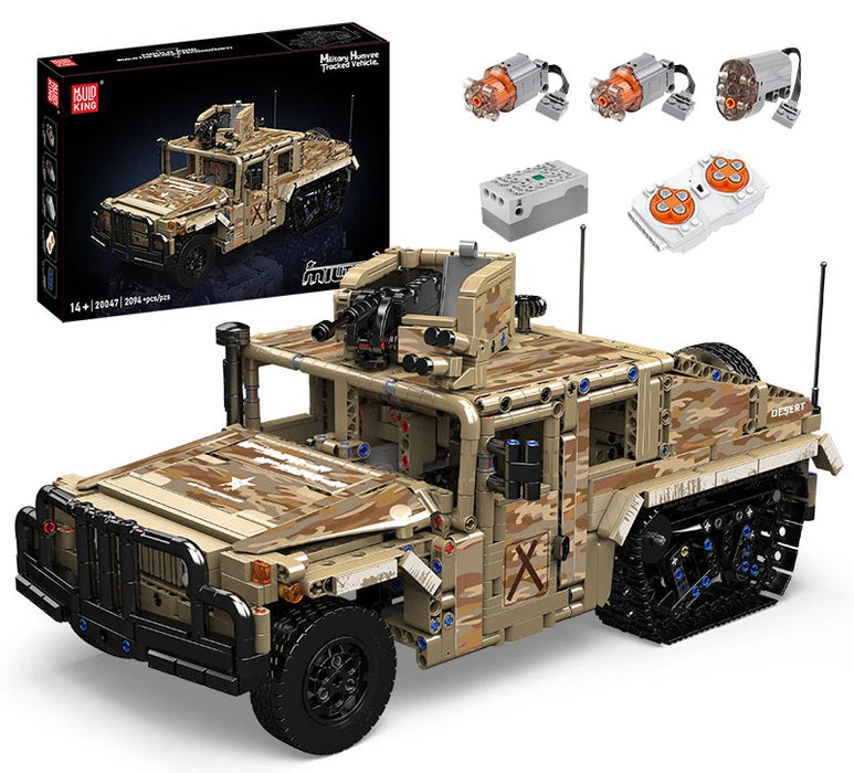 Mould King 20047 Militär Humvee Bausteine (2094 Stücken)