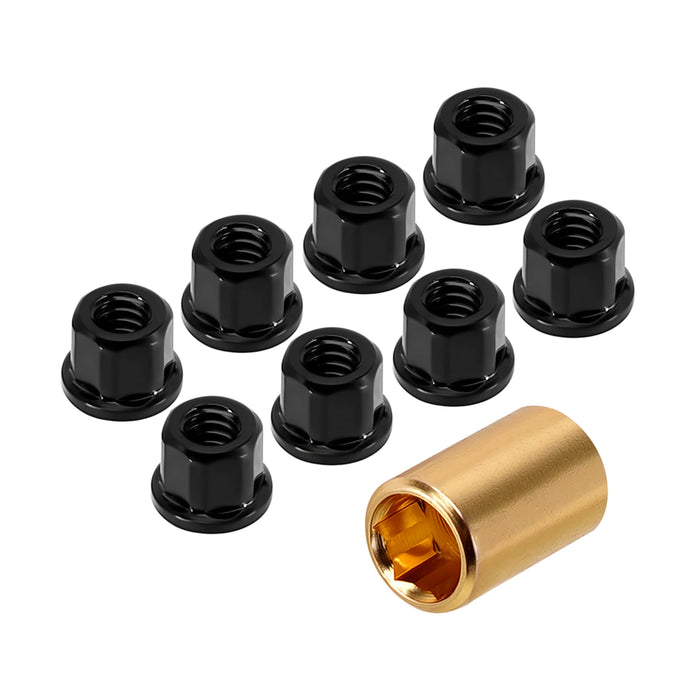 M2 3.0 Wheel Nuts Set for Axial SCX30 1/30 (RVS)