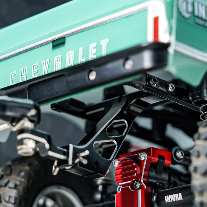 Récepteur d'attelage à chape INJORA pour Axial SCX24 1/24 (Aluminium)