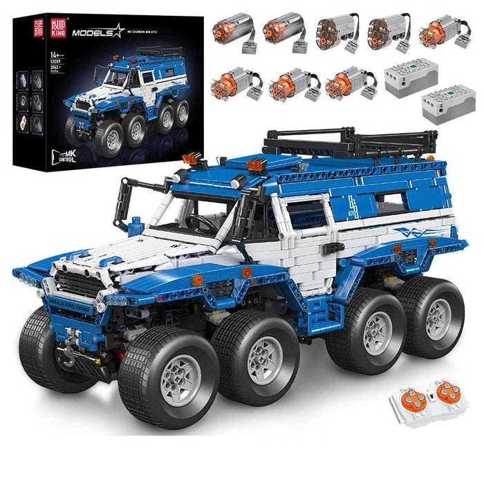 Mould King 13089 Avtoros Shaman 8x8 Car (3062 Pieces)