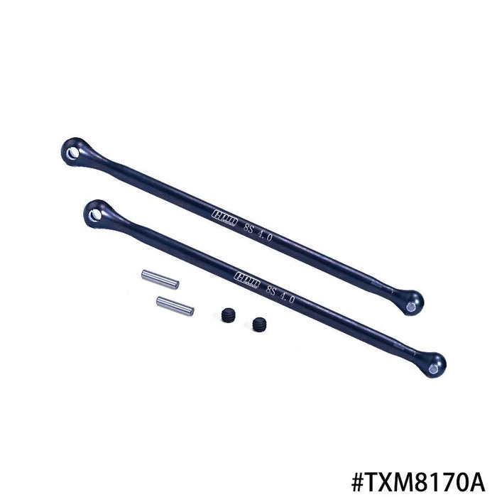GPM Dogbone Replaceable Pin for Traxxas Funco 1/6 (Staal)