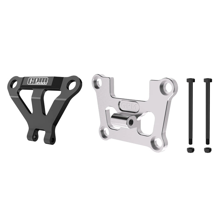 Support de cloison avant GPM et support de pare-chocs pour TRAXXAS Mini Maxx 1/10 (AL)