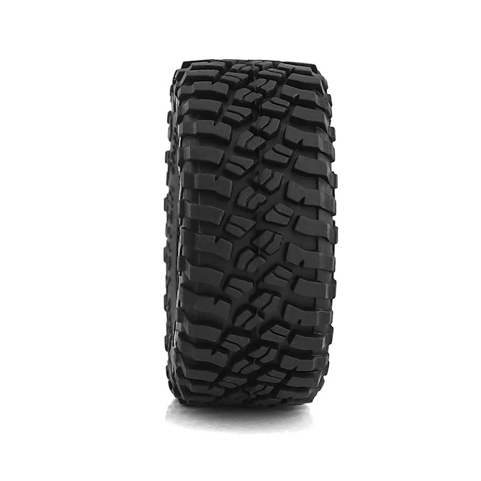 4PCS 1.0" 57x24mm 1/18 1/24 Crawler Tires (Rubber)