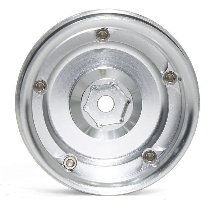 4PCS 1.9" 56x26mm 1/10 Crawler Beadlock Wheels (Metal)