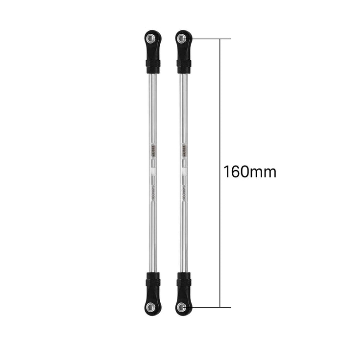 INJORA Builders Links with Rod Ends 1/10 (RVS)