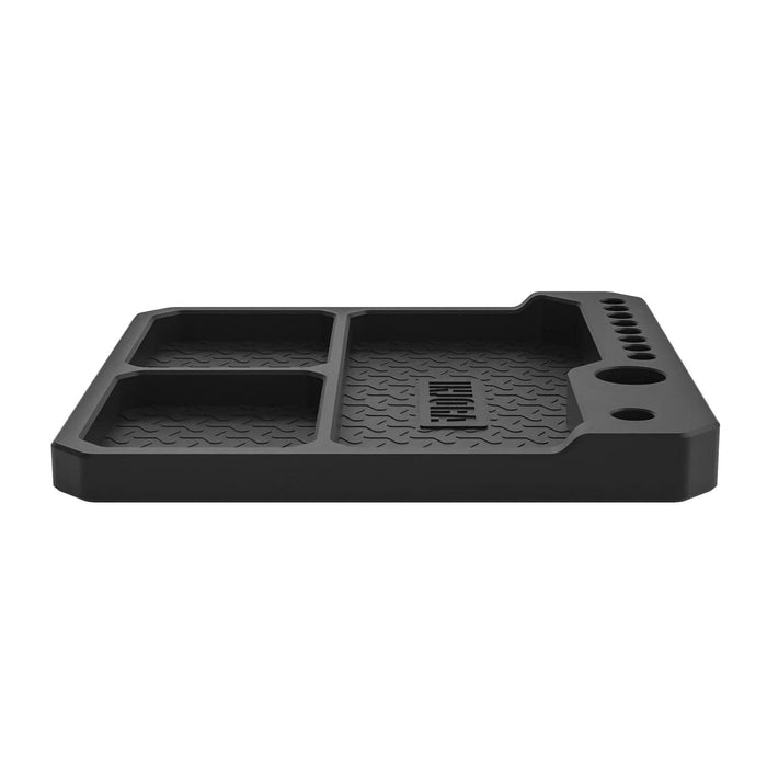 INJORA 160x160mm Silicone Parts Tray with Tool Stand