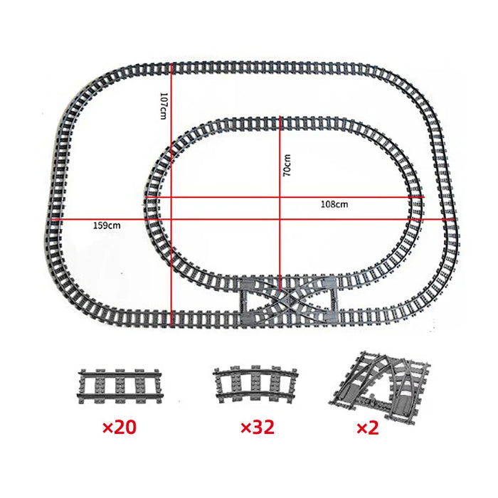 Building Set Train Tracks