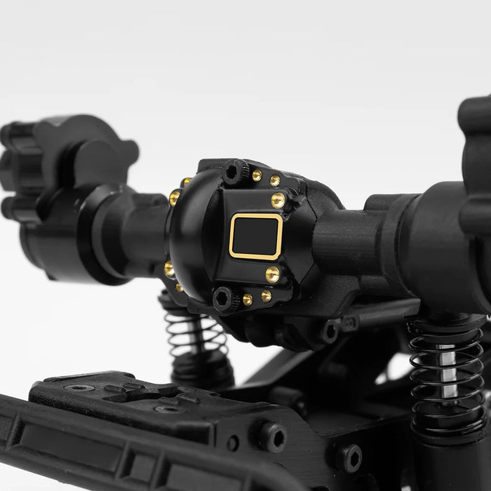 2PCS Couvercle de Diff pour Redcat Ascent 1/18 (Laiton)