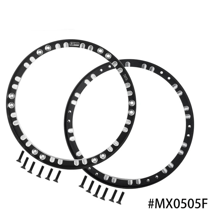 GPM Front Wheel Rings for LOSI Promoto MX 1/4 (Alu)