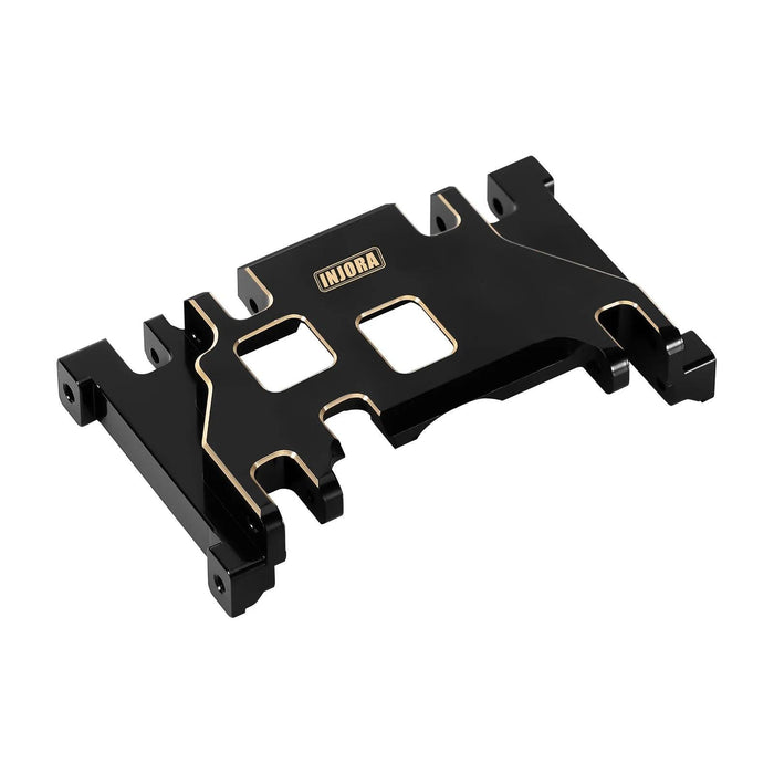 INJORA Skid Plate Transmission Mount for FMS FCX10 1/10 (Brass)