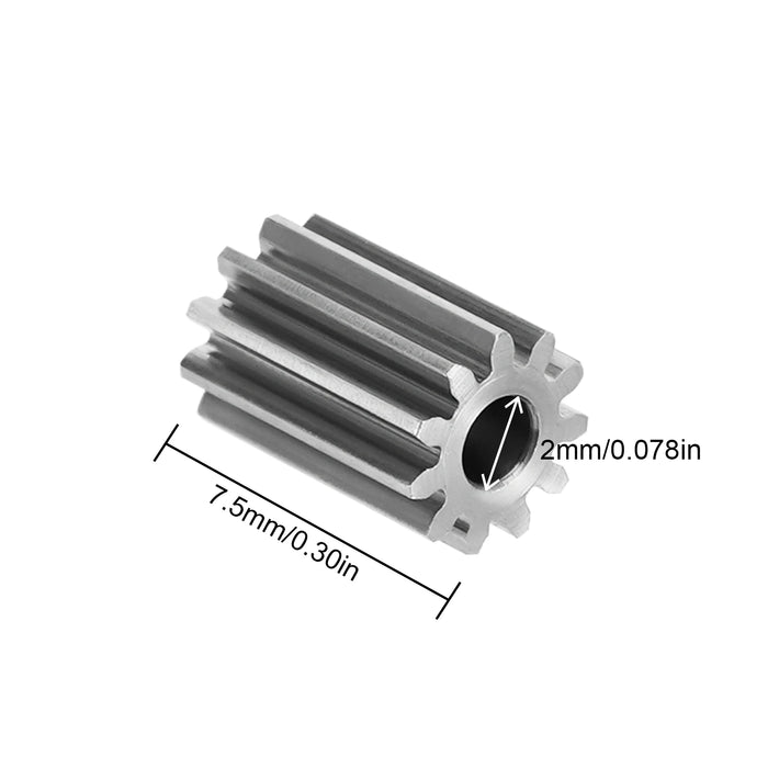 INJORA 11T Motor Pinion for 1721 Purple Viper Brushless Motor (RVS)