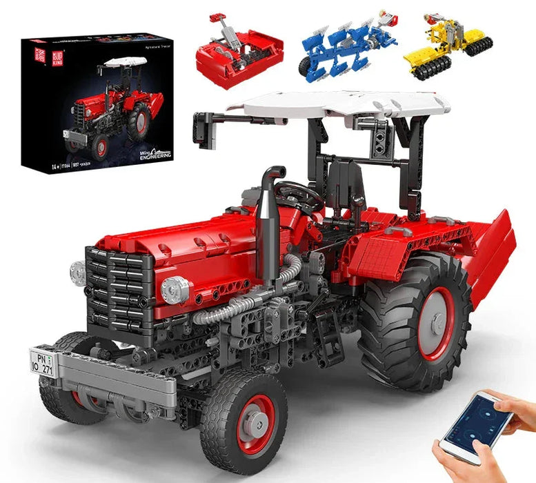 Mould King 17064 Agricultural Tractor Building Blocks (1857 Stukken)