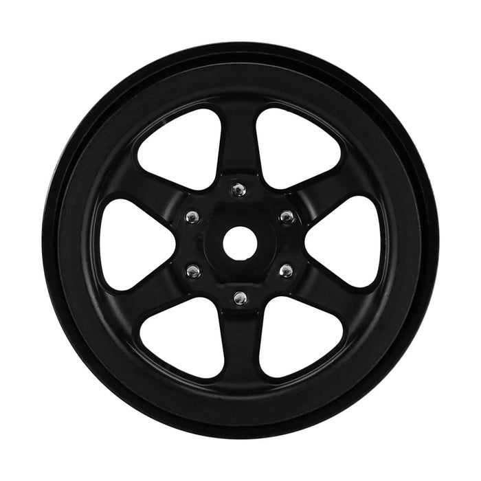 INJORA -4.05mm Negative Offset 1.3" 33.5x16.5mm 1/24 1/18 Crawler Beadlock Wheels (Aluminium)