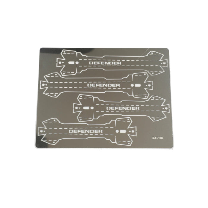 RCDream Door Handle Protective Plate for FMS FCX10 Camel Defender 1/10