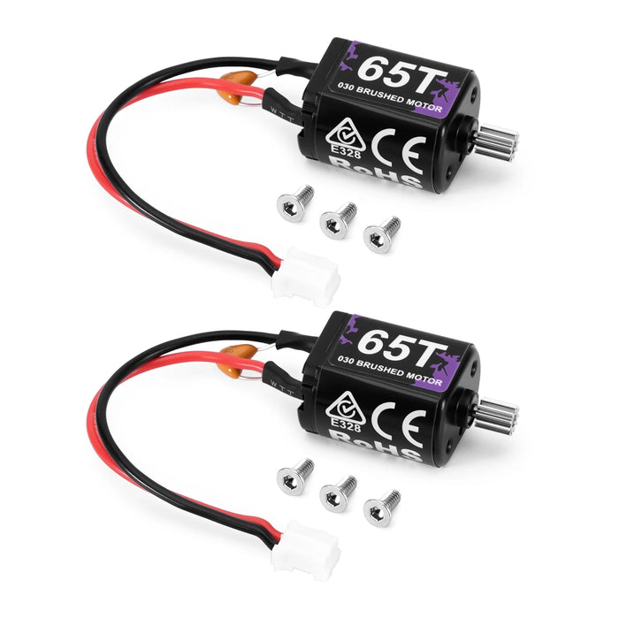 INJORA 2PCS 65T 030-Size Brushed Motor