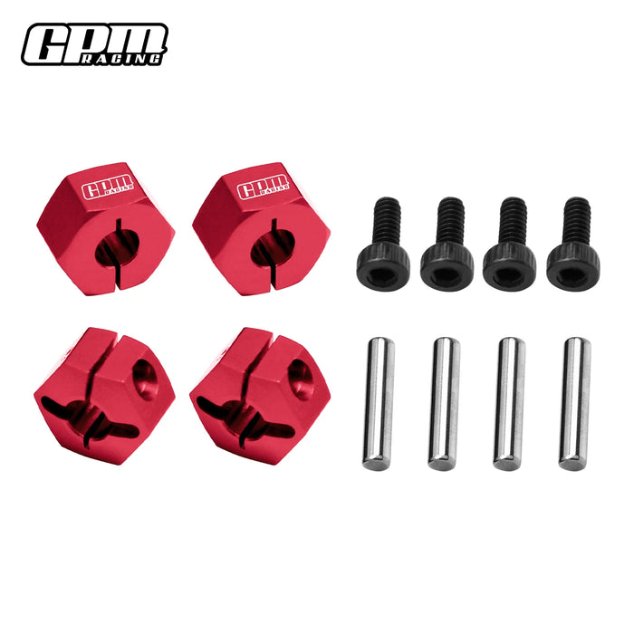 Moyeux de roue GPM 12mm pour TRAXXAS Mini Maxx/XRT 1/10 (AL)