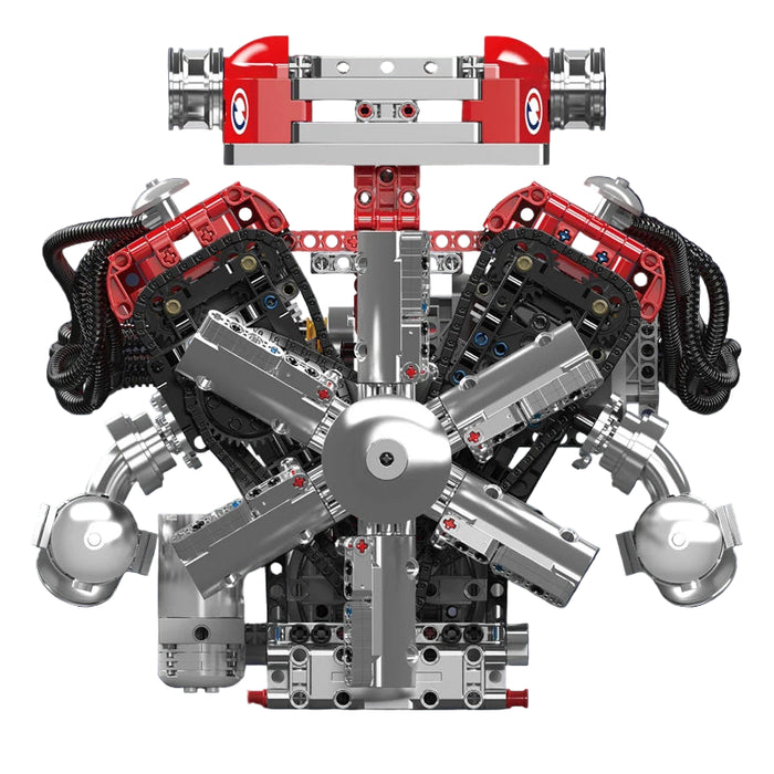 Mould King 10169 Moteur V12 Blocs de Construction (3472 Stukken)