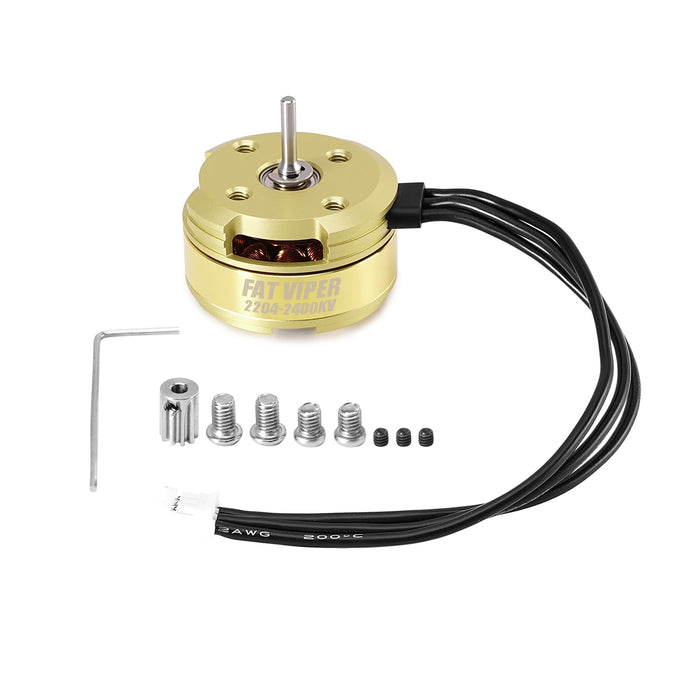 INJORA Fat Viper Gold Edition 2204 Brushless Outrunner Motor