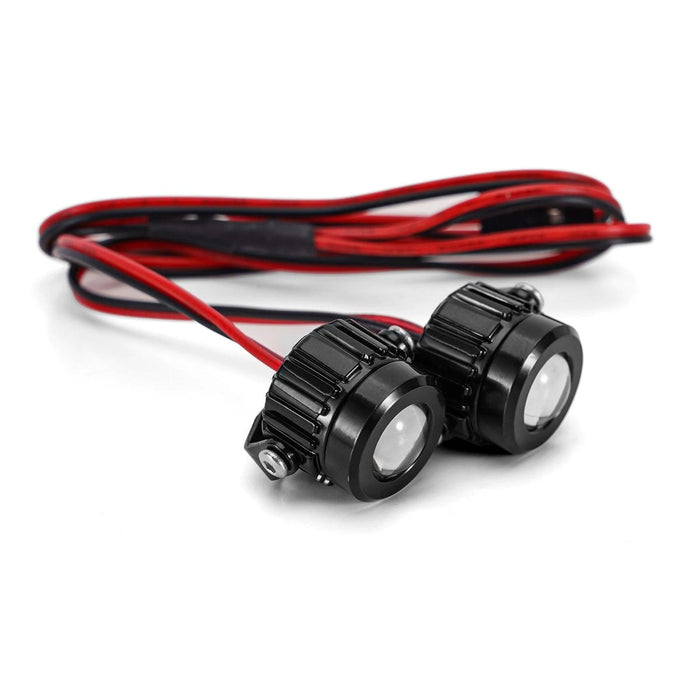 INJORA Super Lumières LED Brillantes 1/10 1/8 (Aluminium, Blanc)