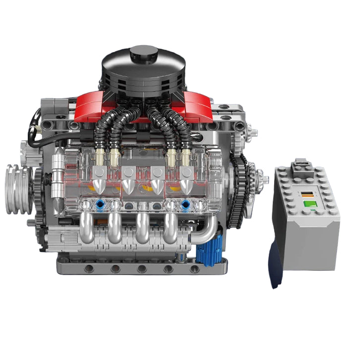 Mould King 10171 Moteur V8 LSX454 Blocs de construction (487 pièces)