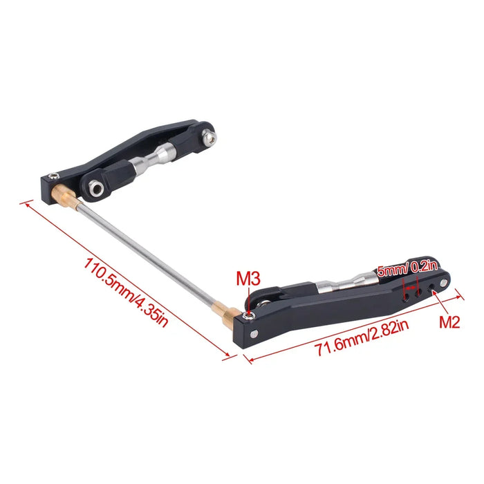 Anti-Tilt Link Rod for Axial Yeti VS4-10 1/10 (Alu)