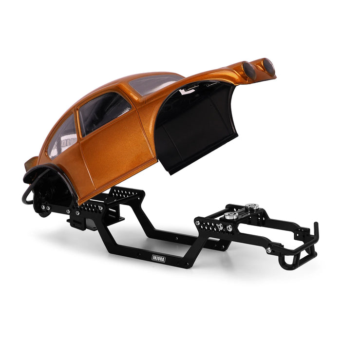 INJORA BUG18 Body w/ Interior & Chassis for Traxxas TRX4M 1/18