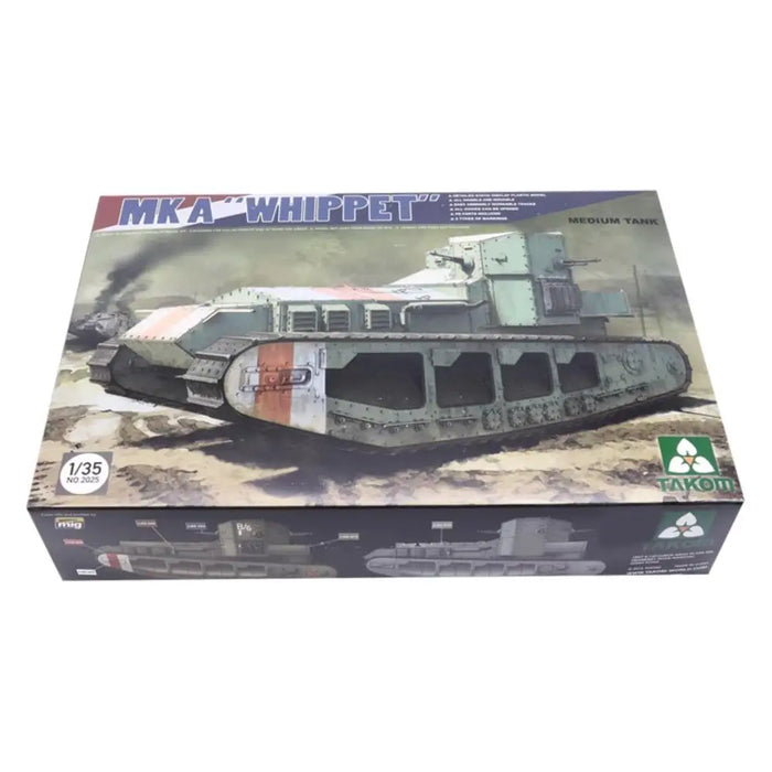 2025 MK A Whippet WWI Mittlerer Panzer 1/35 (Kunststoff)