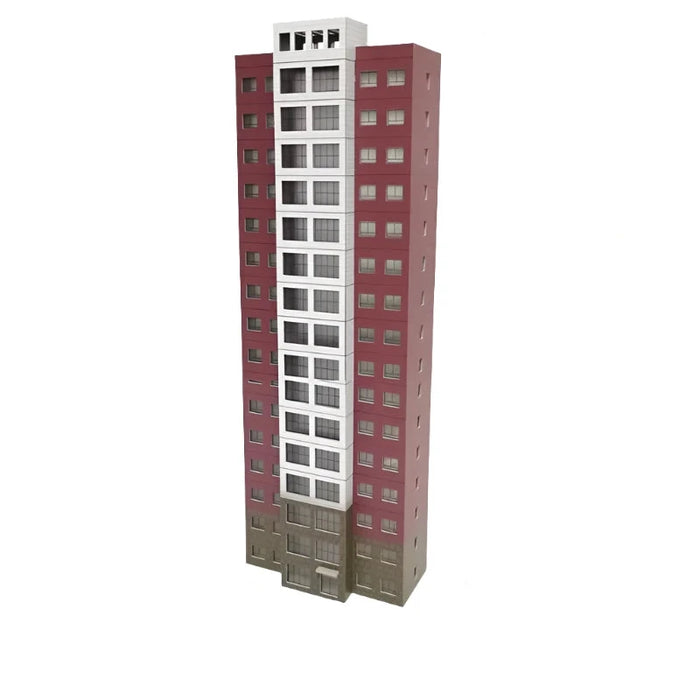 19 Storey Commercial Residence Building Model 1/150 N