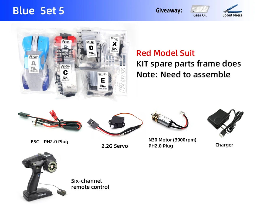Orlandoo Hunter OH32X02 1/32 RWD Short Course KIT