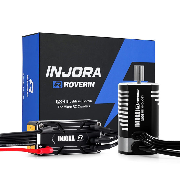 INJORA Roverin M30 G2 FOC Sensored Brushless ESC & Motor Combo (4800KV)