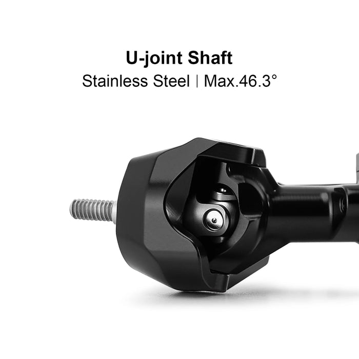 INJORA Stock Width Axles w/ Steering Knuckles for Axial SCX30 1/30