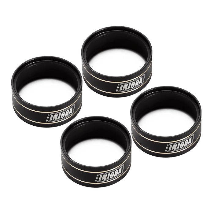 2/4PCS 94g Beadlock Wheel Ring Clamp for 1.9" Wheel Rims (Messing)