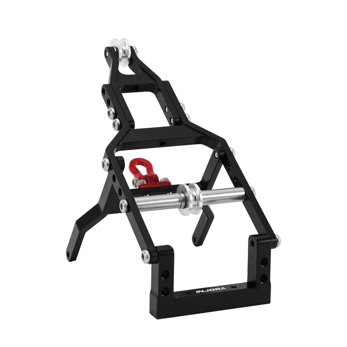 INJORA Tow Truck Crane Kit & INJS2065-360 Winch Servo for Axial SCX24 1/24
