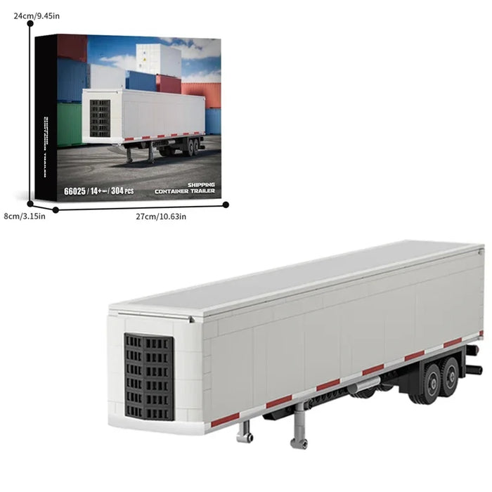 Xbert 66032 Europäisches LKW Modell Bauklötze (421 Stück)