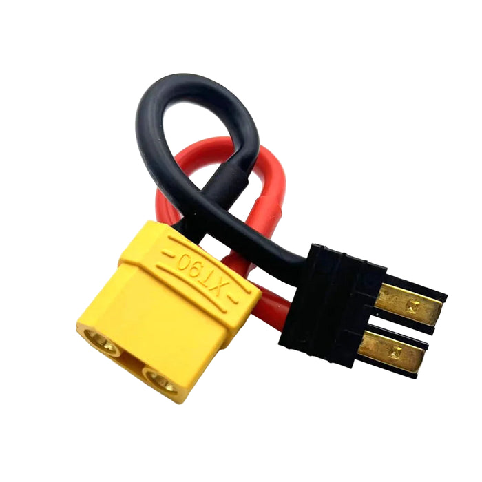 1PC 10cm TRX (M) vers XT90 (F) Adaptateur de connecteur de batterie Lipo