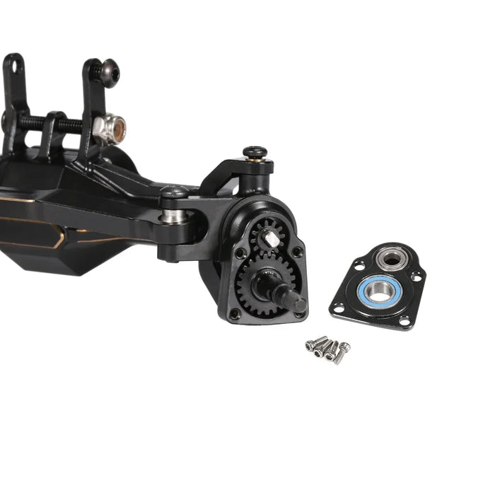 Portal Axle w/Steering Link Set for Traxxas TRX4-M 1/18 (Messing)