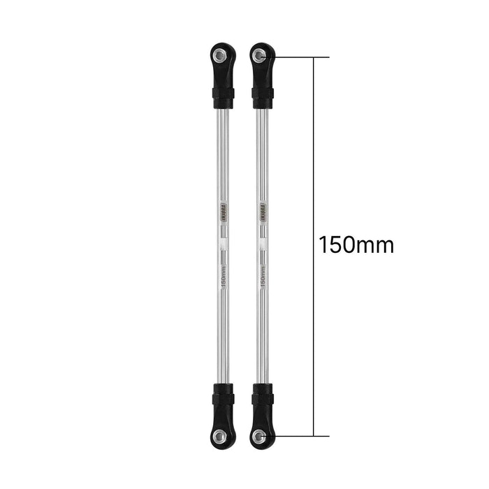 INJORA Builders Links with Rod Ends 1/10 (RVS)