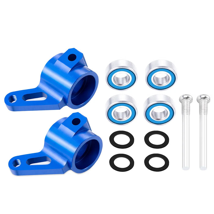 Front Caster Block Steering Blocks Kit for Traxxas Slash 2WD 1/10 (Alu)