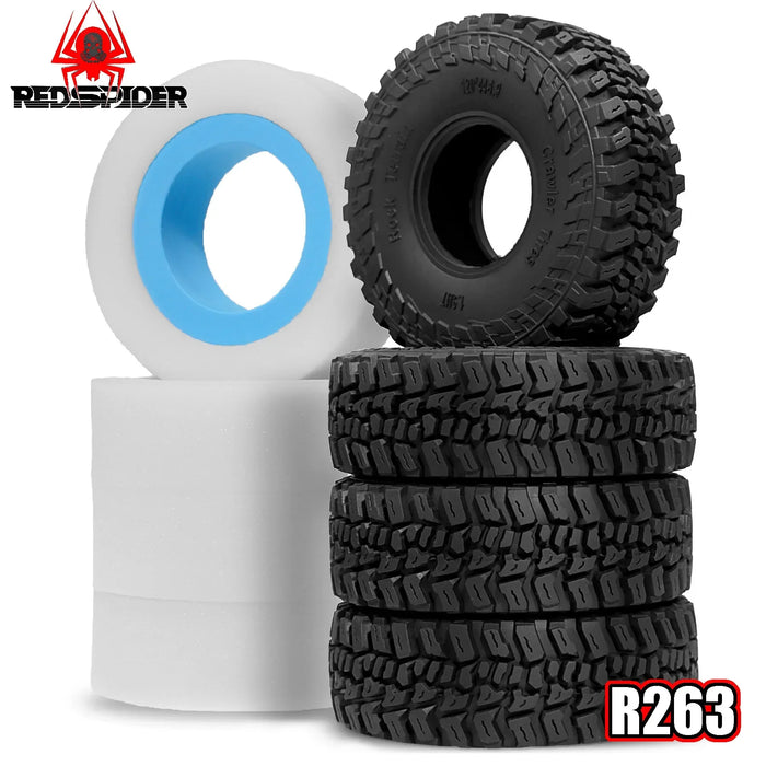 4PCS 1.9" 120x44mm Inserts en mousse 1/10 (Schuim)