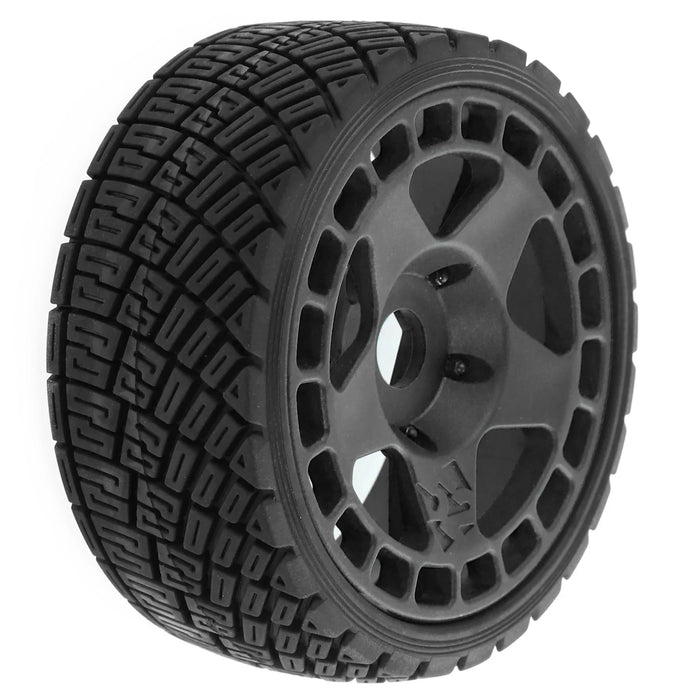 4PCS 100x40mm 1/8 1/7 Touring Drift Wheels Set (Plastic, Rubber)