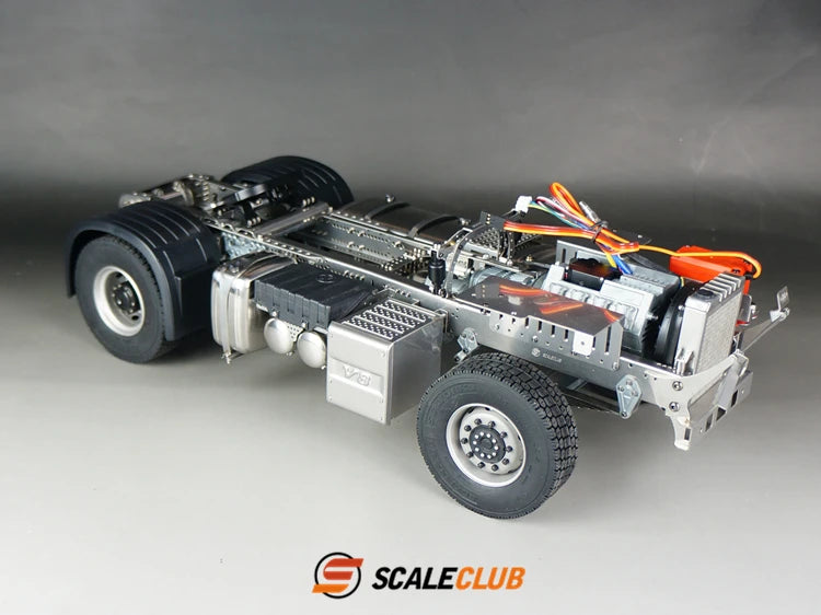 Scaleclub MAN 4x4 4x2 Chassis 1/14 (Metal)