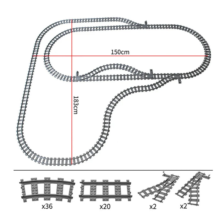 Building Set Train Tracks