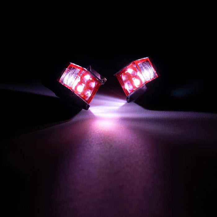 Simulation Led Light Spotlight Headlamp w/ Bracket 1/10