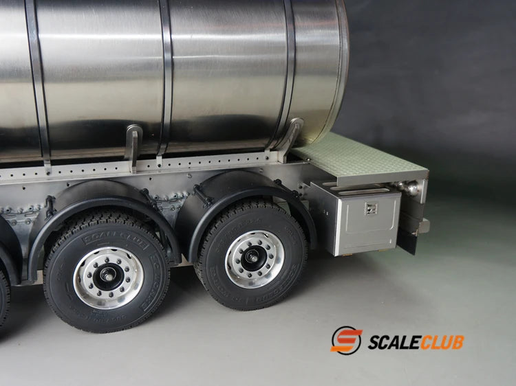 Scaleclub Model Tractor Truck Tank Trailer 1/14 (Metaal)