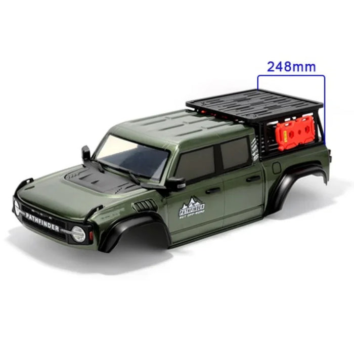 Pre-Assembled PC Body without Lamps for RGT EX86150 1/10